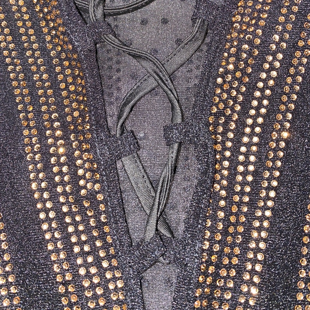 Black gold dress - Picture 6 of 11